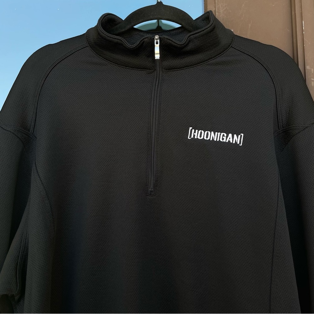Nike 1/4-Zip Black "[HOONIGAN]" Pullover XL
